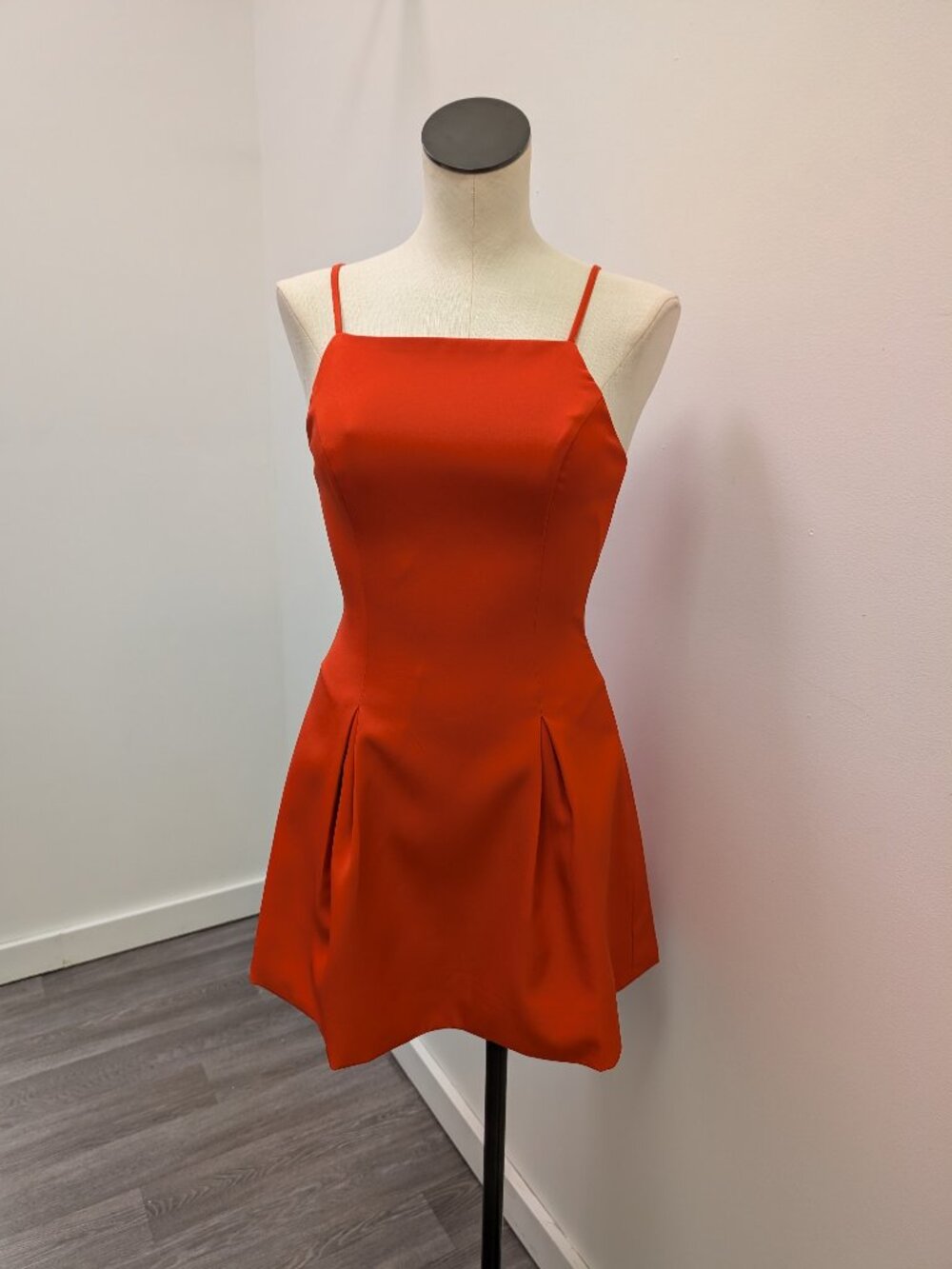 Mable tomato red summer dress sz S